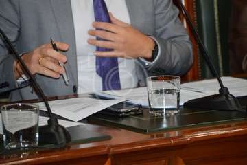 Pleno del Ayuntamiento correspondiente a enero de 2020 (Foto TA)